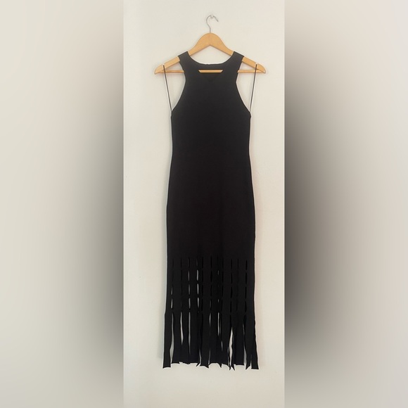 Rails Black Sleeveless knit kaia Midi Dress small - Picture 11 of 11